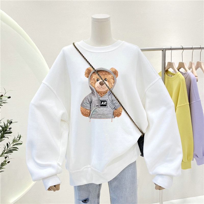 Áo sweater trắng nữ in hình nhiều mẫu - Loza G0114_thumbnail_3