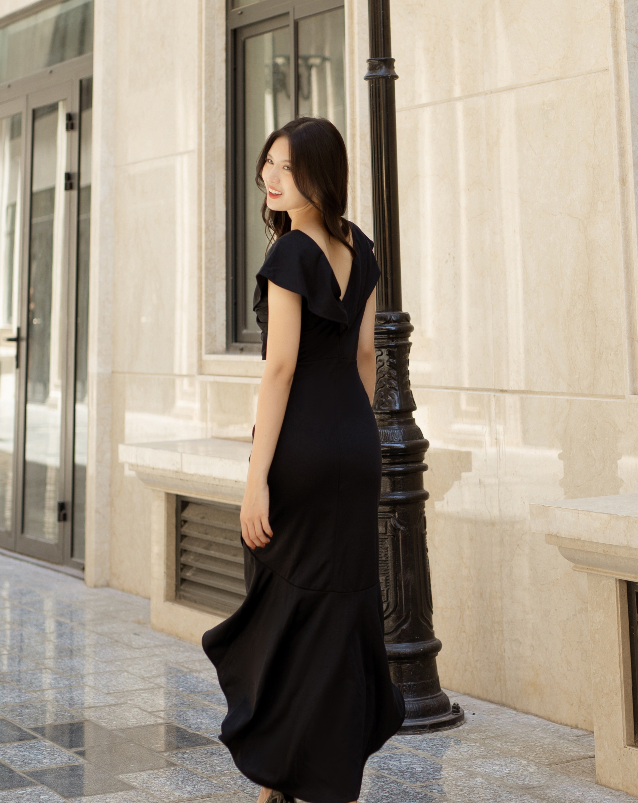 Đầm dự tiệc đuôi cá cổ đắp chéo_thumbnail_5