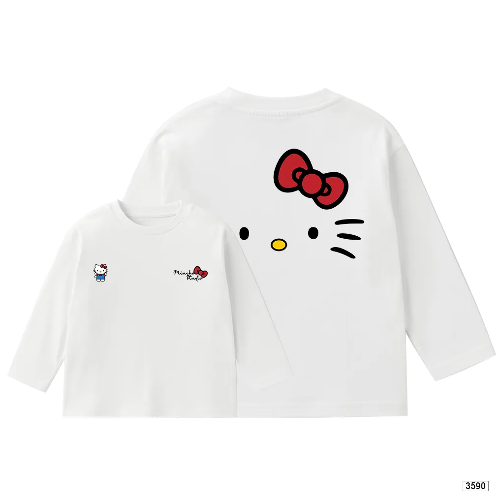 Áo thun trẻ em form rộng tay dài vải cotton thoáng mát Kado 3590_thumbnail_0