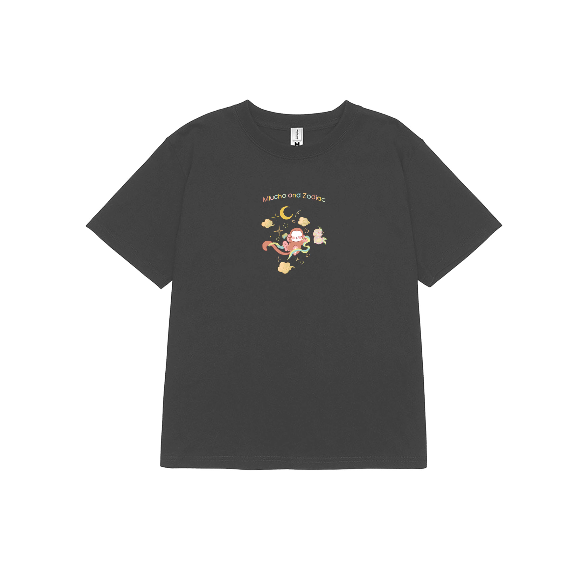 Áo baby tee 12 con giáp tuổi Thân ( tuổi khỉ) ABD403 Miucho cotton cổ tròn in graphic_thumbnail_9