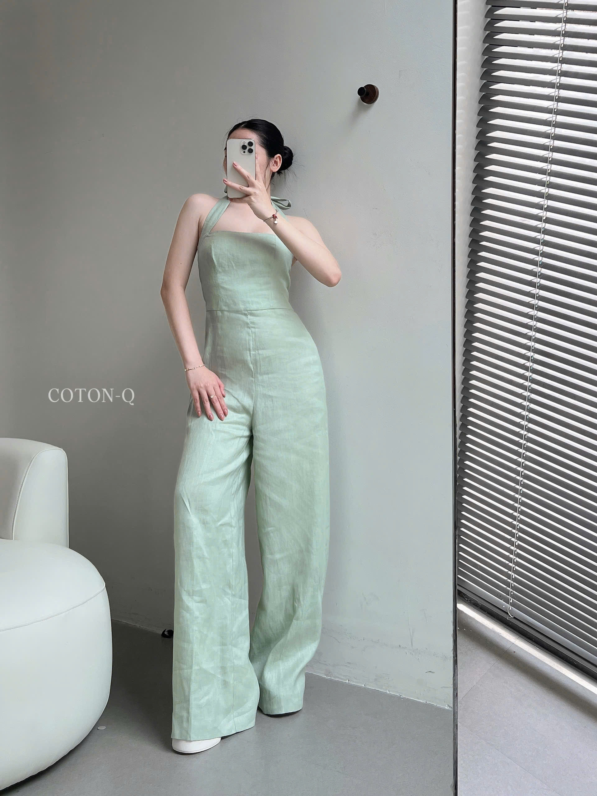 Jum dài cổ yếm xịn ( XANH )_thumbnail_22