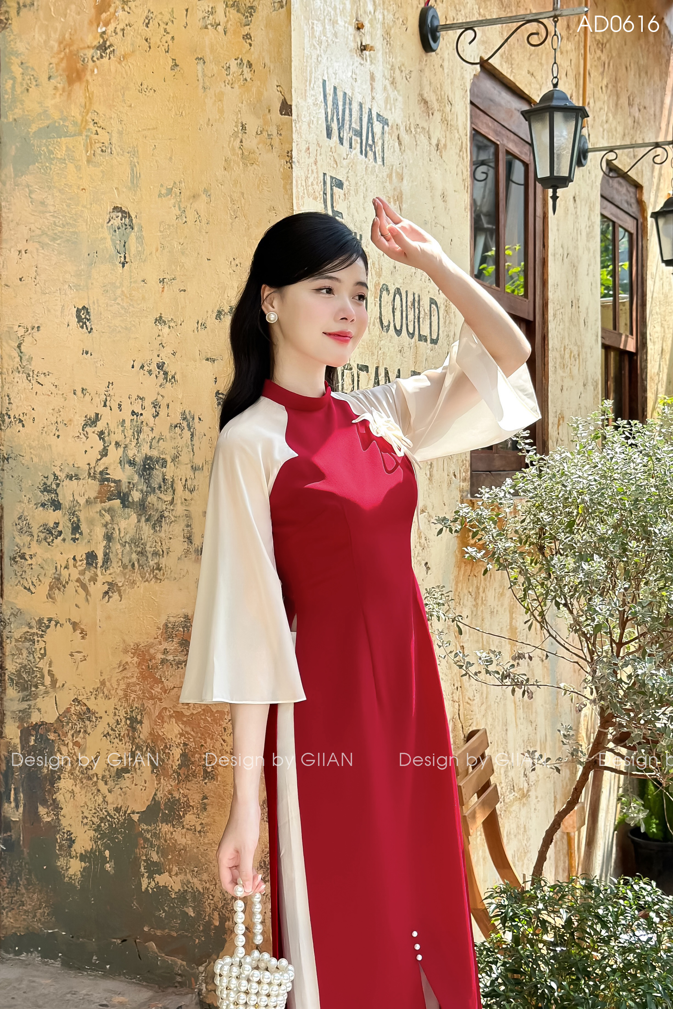 Áo dài cách tân An Nhiên AD0616