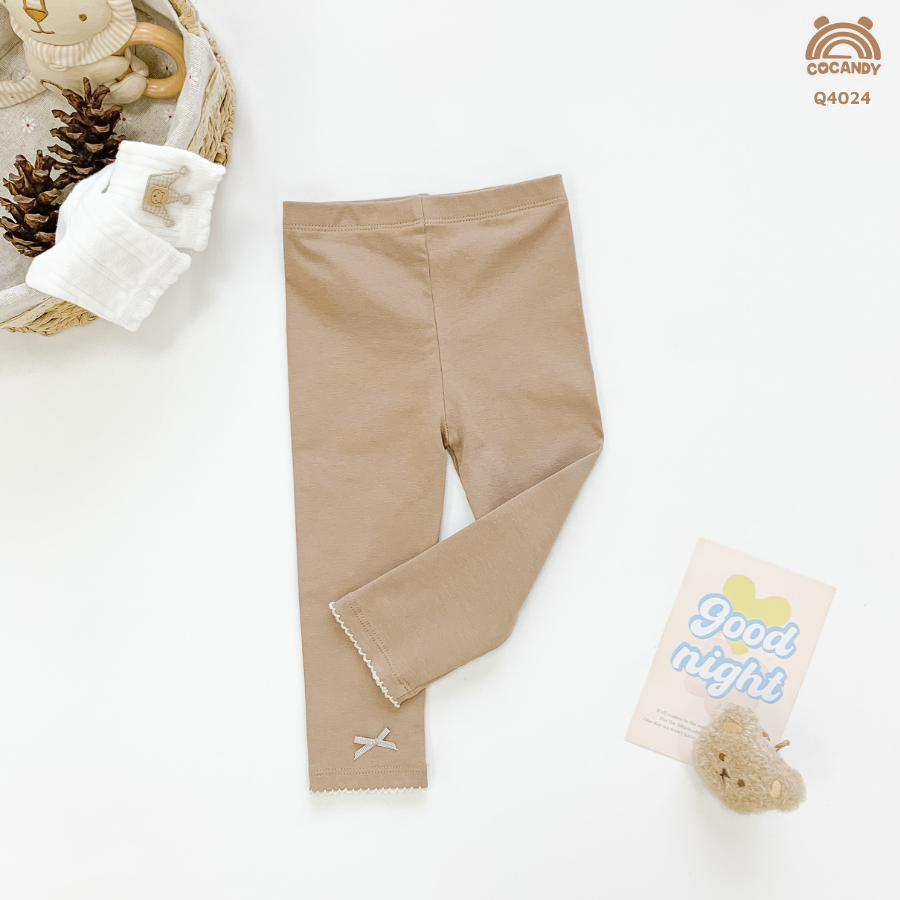 Quần dài legging NÂU chỉ sóng nơ_thumbnail_6