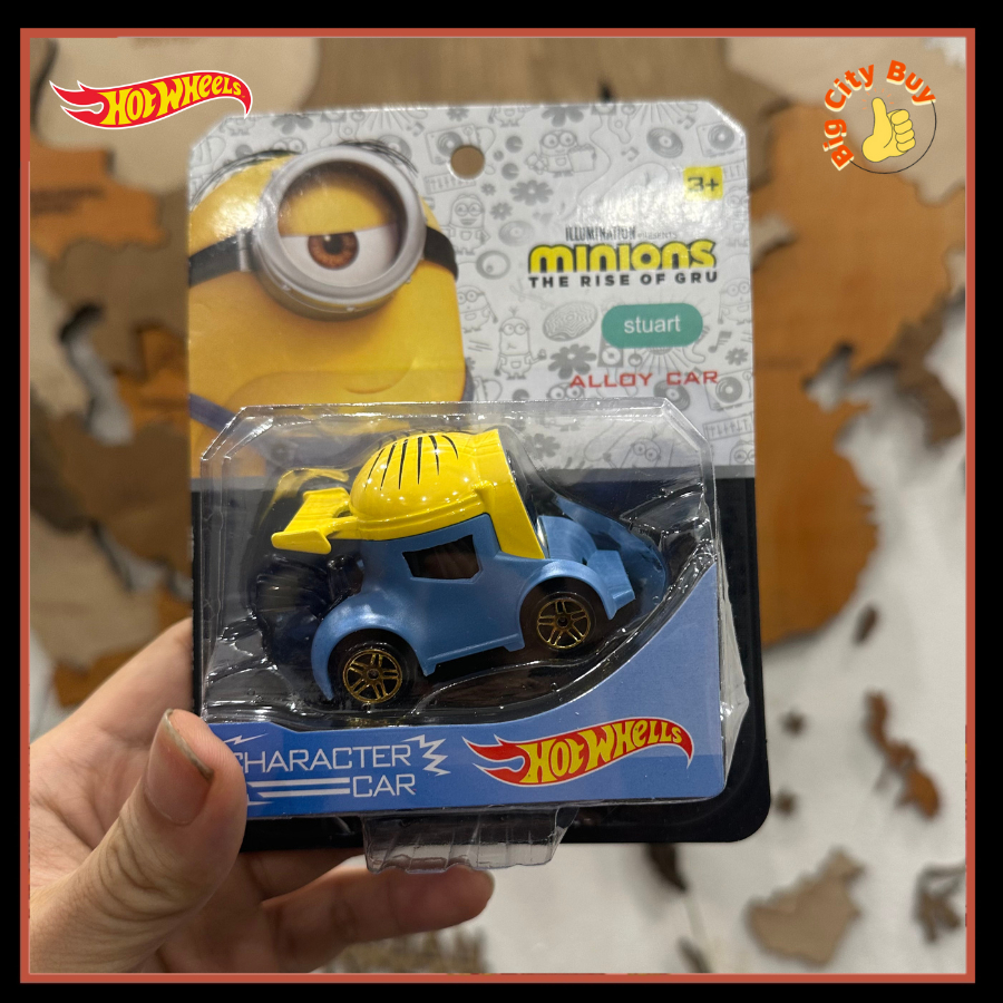 Đồ chơi Mô Hình Ô Tô Hot Wheels Minion Hợp Kim The Rise of Gru Xe Bob Gru Alloy Car Cho Bé Bigcitybuy_thumbnail_5