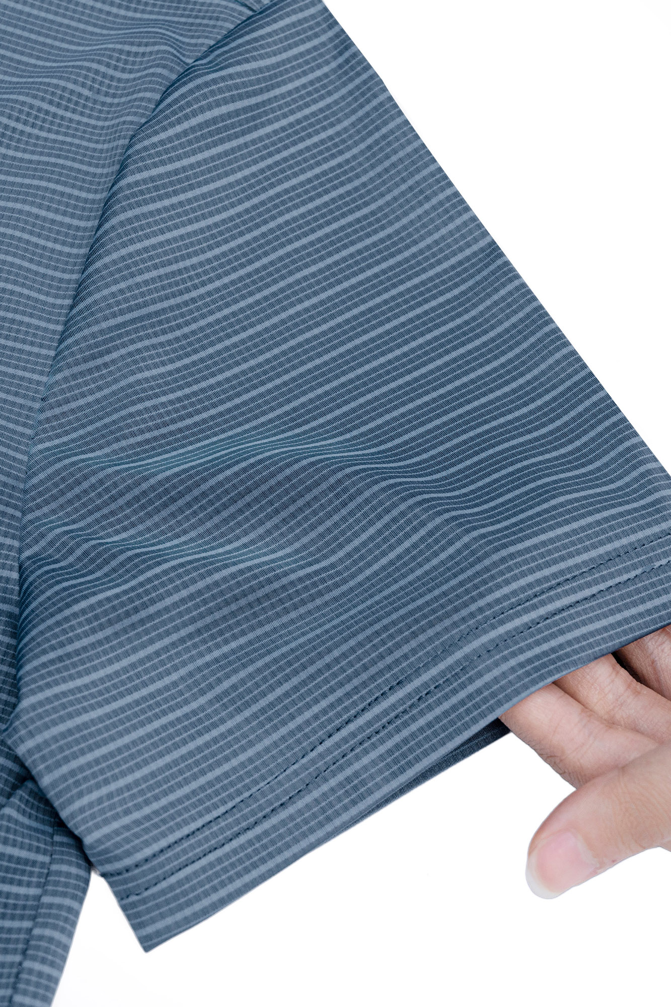 Áo Polo Túi Ngực Nam Trung Niên ANCHI Chất Liệu Cotton Cao Cấp Có Xẻ Tà Màu Xanh Nhạt_thumbnail_6