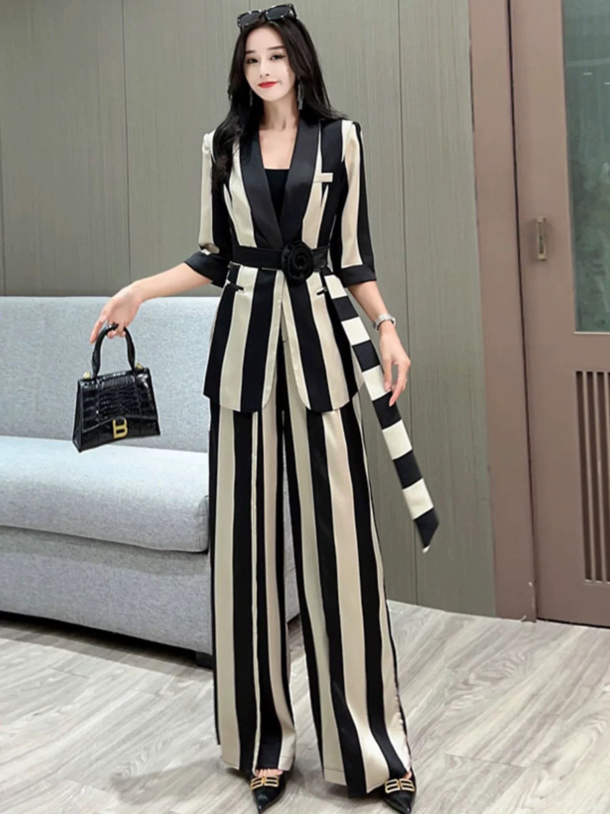 Áo khoác vest kẻ sọc cao cấp_thumbnail_3