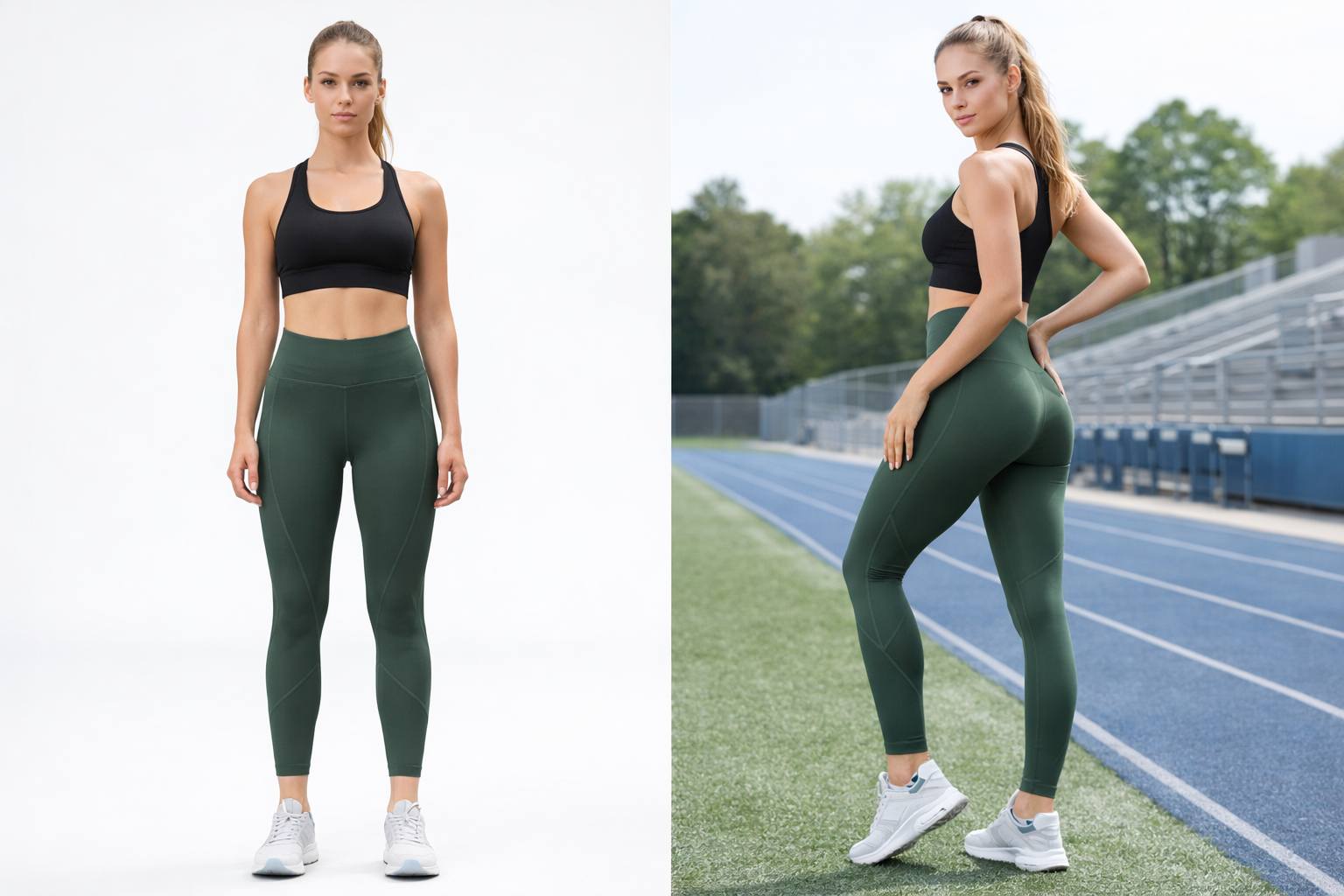 Quần tập Fa.ble.tics xanh