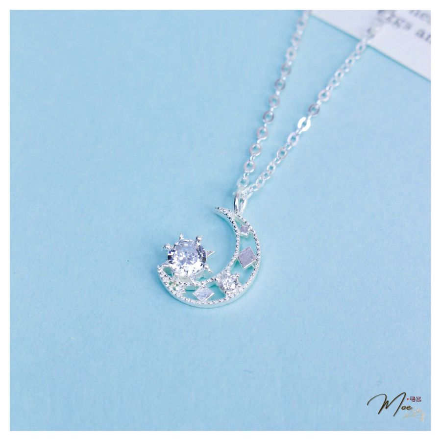 D165 - Dây chuyền mặt trăng ôm mặt trời ver 1_thumbnail_3