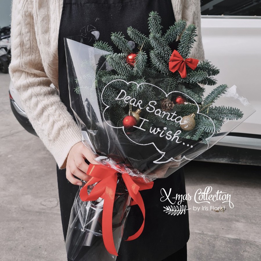 Bó thông Tin nhắn Xmas - Size S