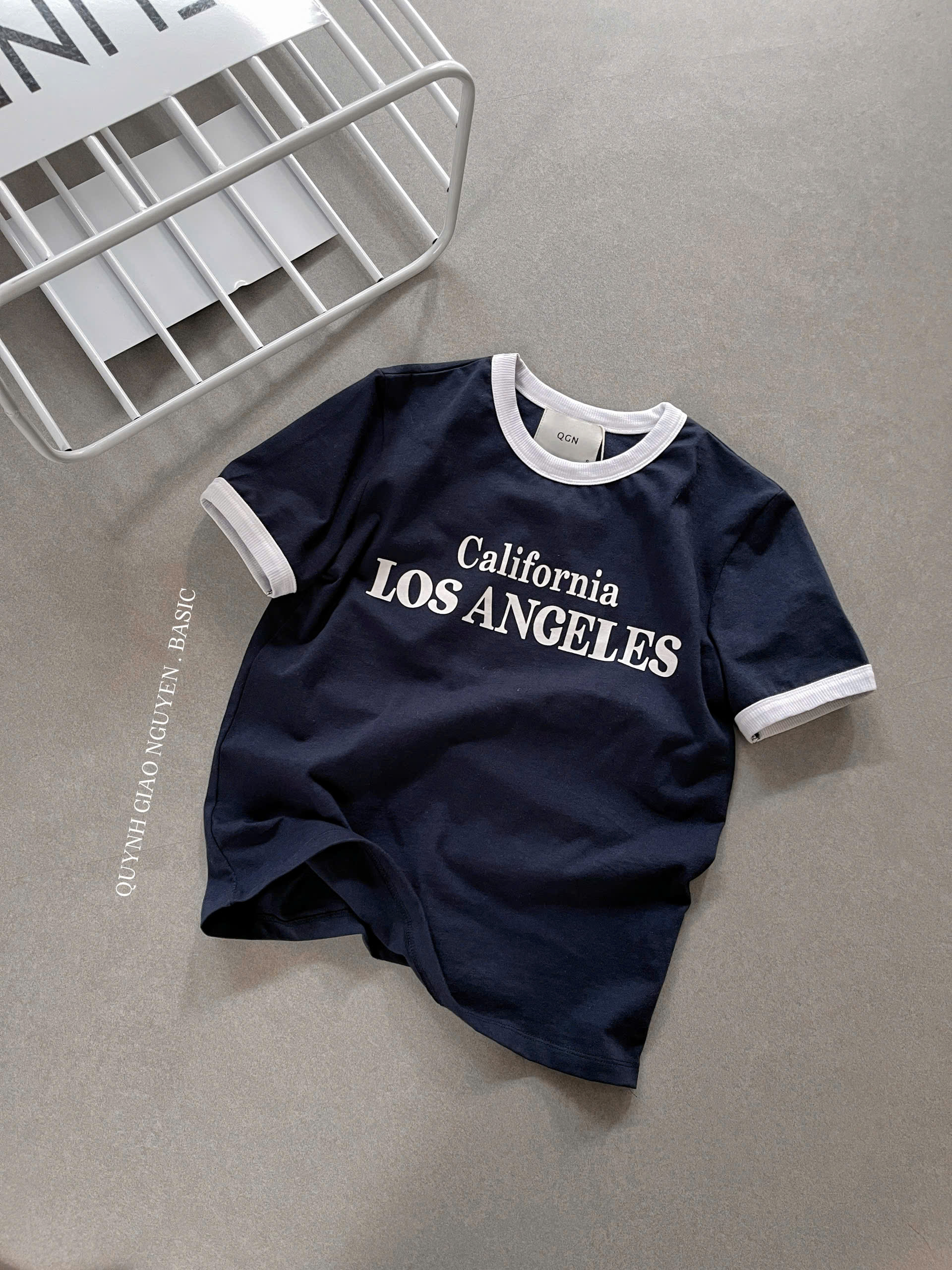 Áo thun viền Cali ( XÁM )_thumbnail_13