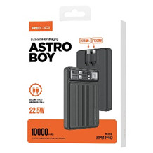 Sạc dự phòng Recci - RPB-P40 BLACK & GRAY ( 10.000mAH )_thumbnail_2
