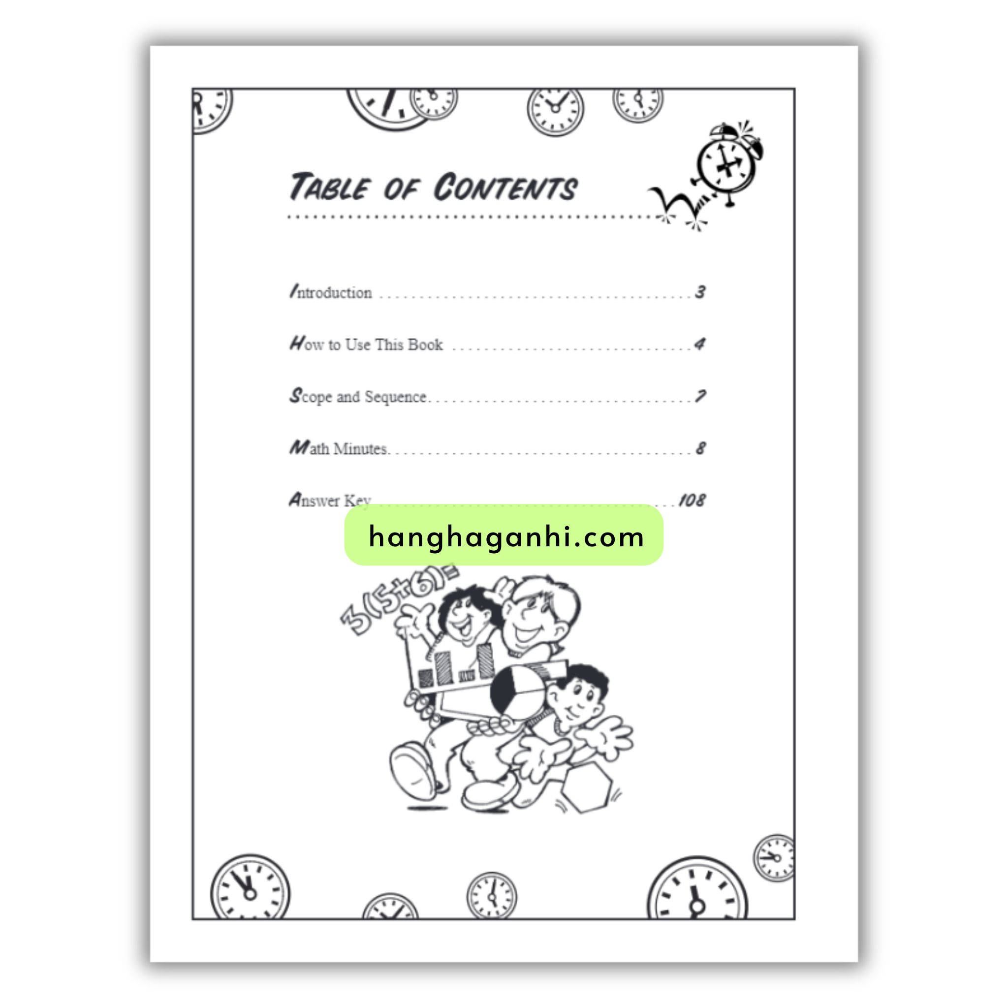 Math Minutes Grade 6- Sách Toán Tiếng Anh cho bé lớp 6_thumbnail_1