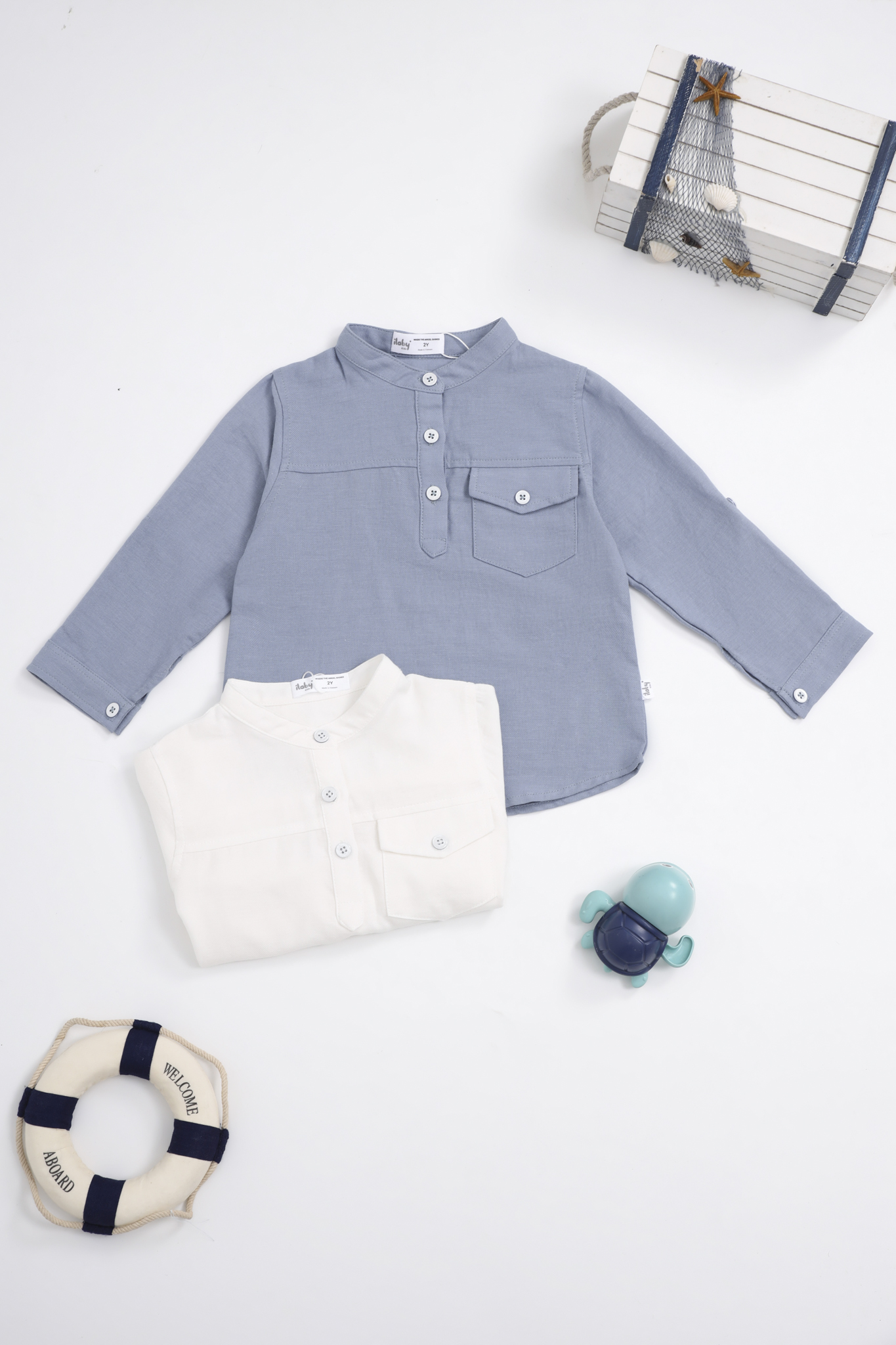 Áo bé trai áo cổ tàu dài tay_thumbnail_0