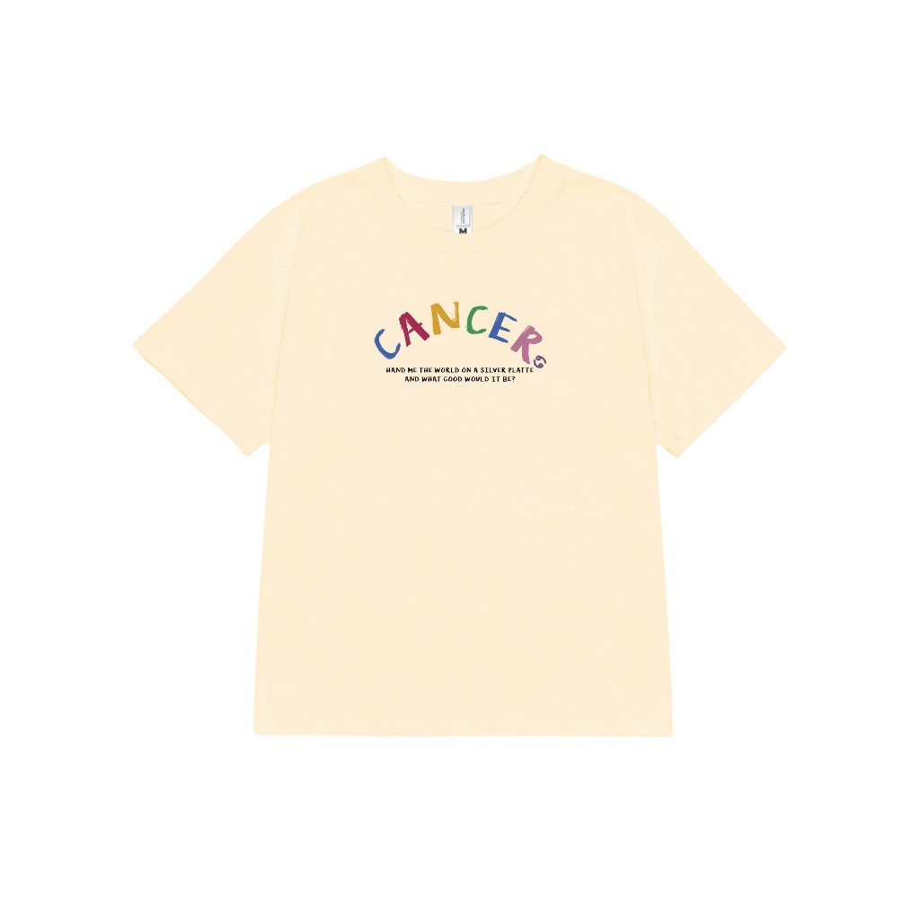Áo baby tee ABD359 cung hoàng đạo Cự Giải CANCER Miucho cotton cổ tròn in typography_thumbnail_5