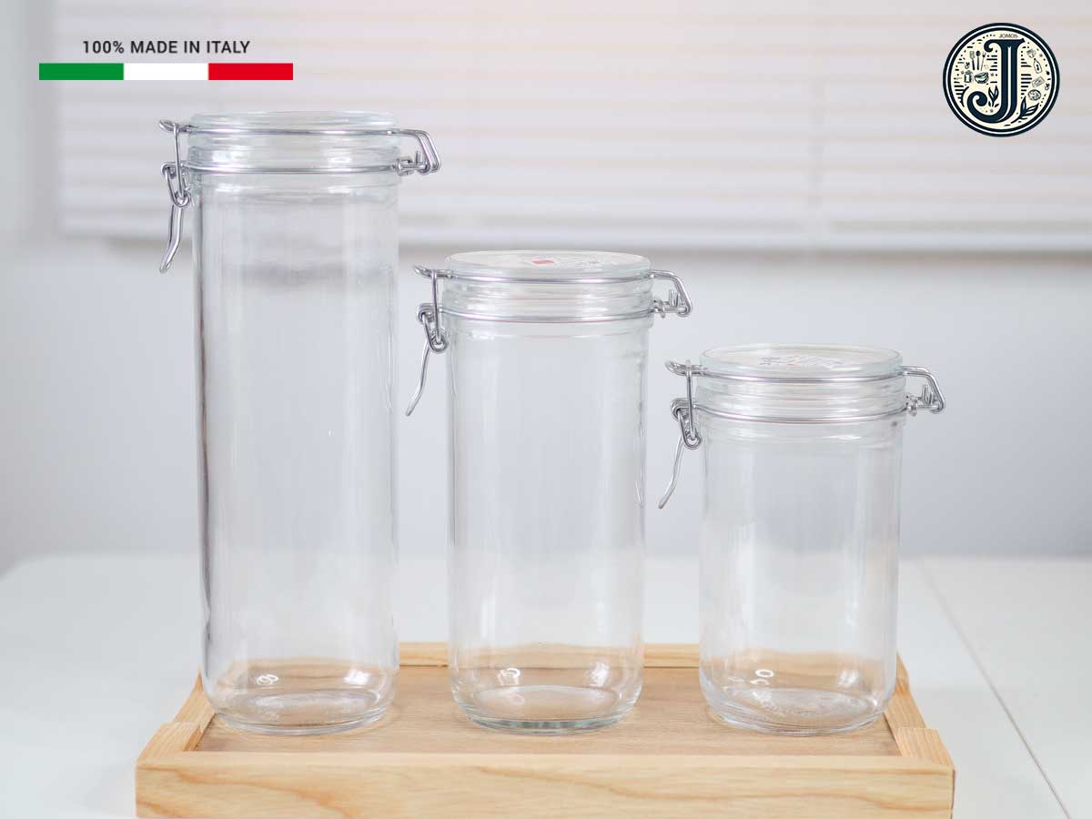 Hũ thủy tinh nắp cài Fido Bormioli Rocco (Hũ cao)_thumbnail_10