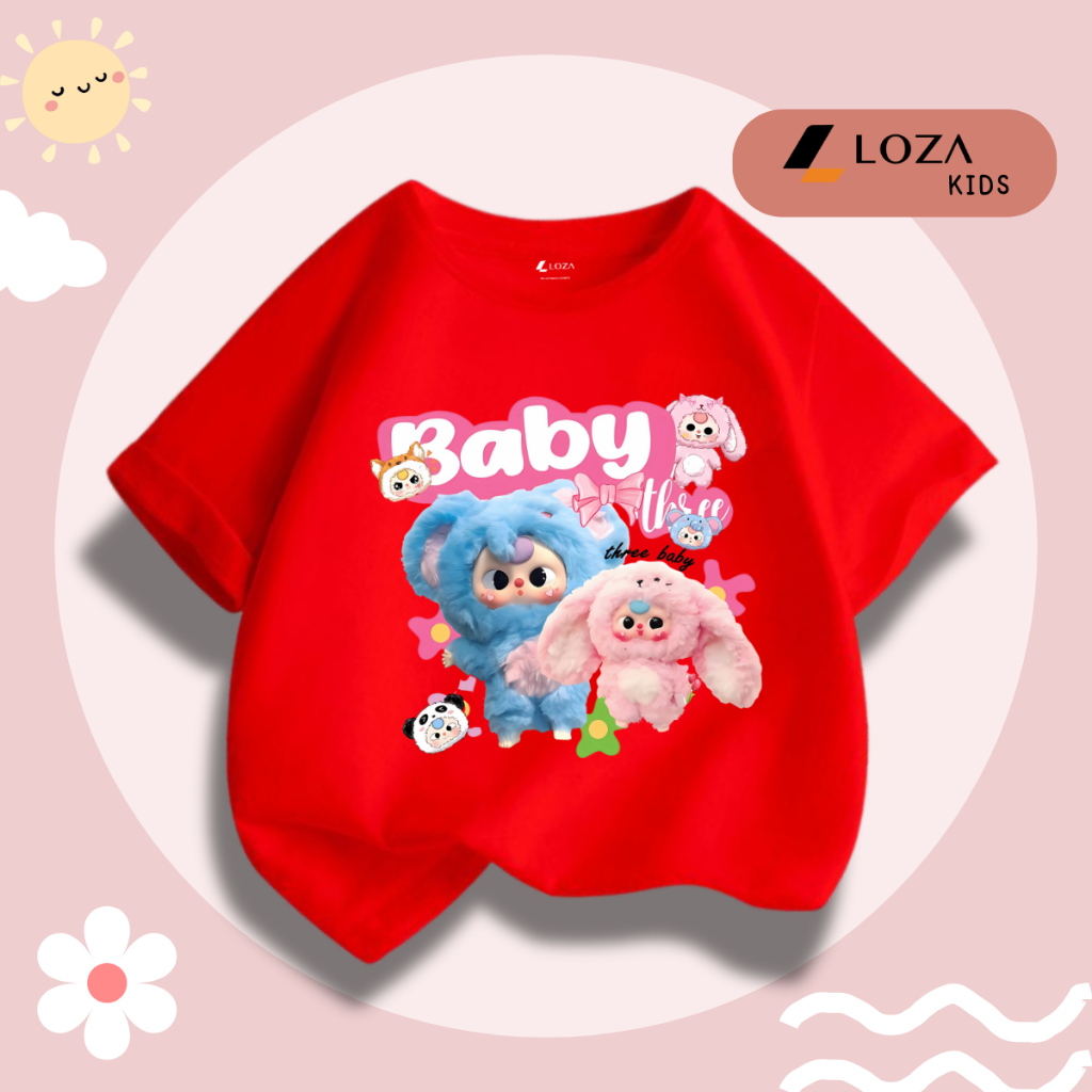 Áo phông Baby Three cho bé gái - Áo phông trẻ em Loza Kids - CA003_thumbnail_10