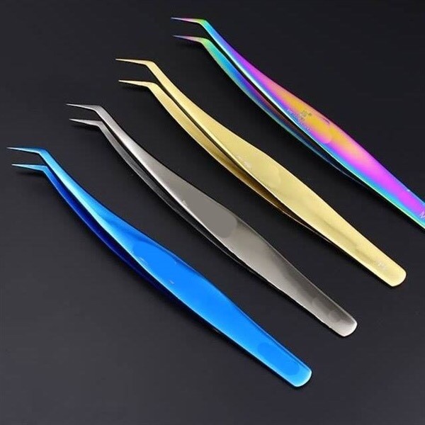 Nhíp tách - classic - Jinyujia - màu vàng