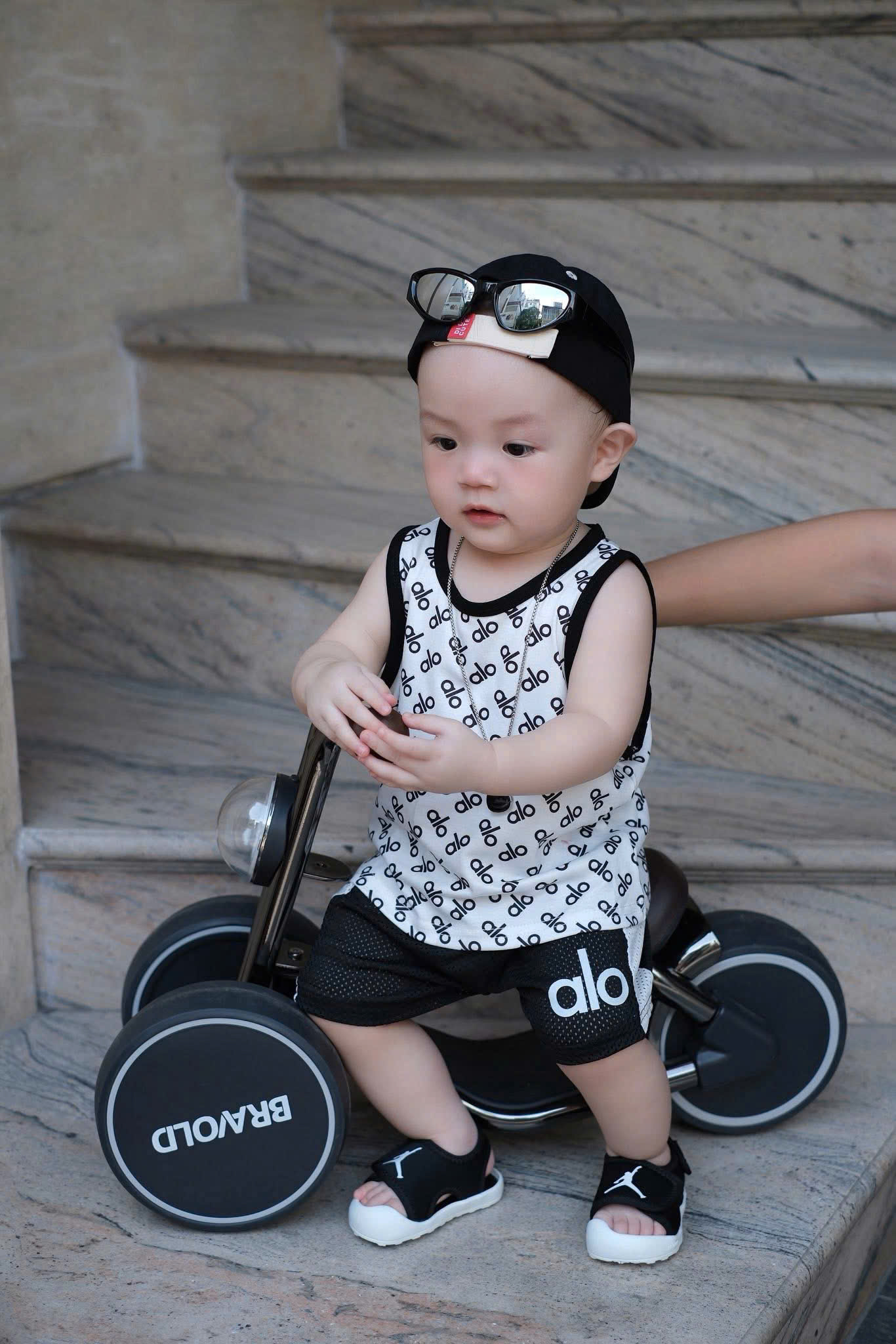 A47 BỘ BA LỖ ALO ALO FULL BỘ ĐEN TRẮNG- A201.619