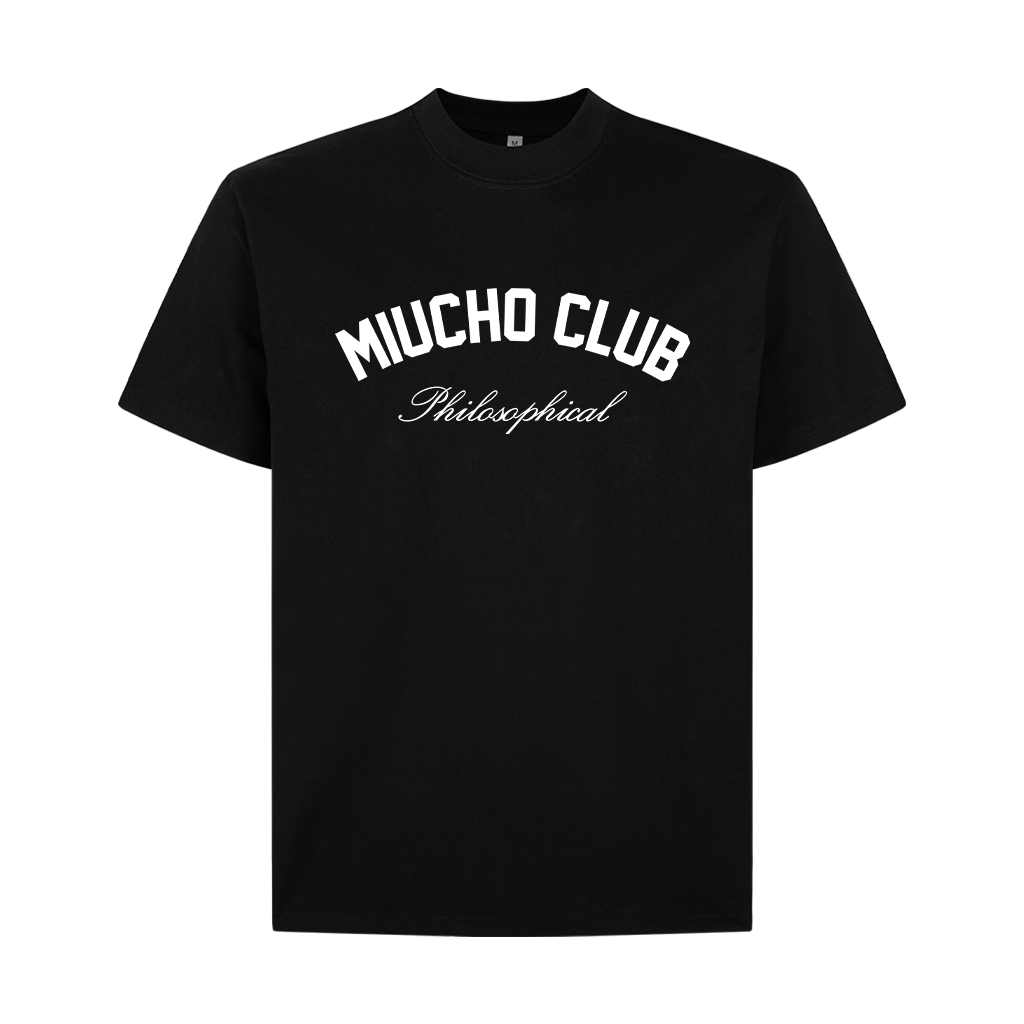 Áo phông local brand form rộng vải cotton 2c 250gsm 1736 Miucho Club in basic_thumbnail_3