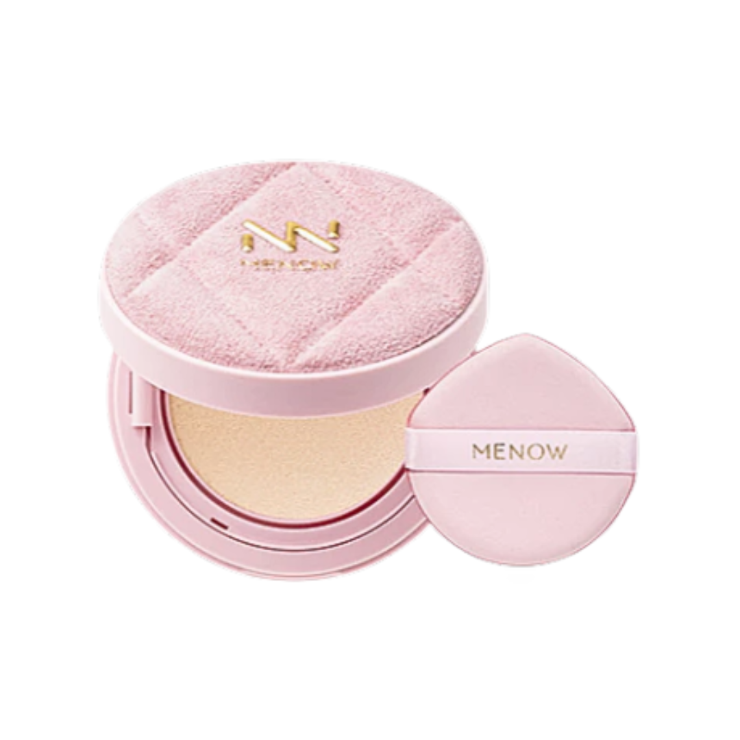[MENOW] Cushion Menow Light Makeup Pink Series 12g