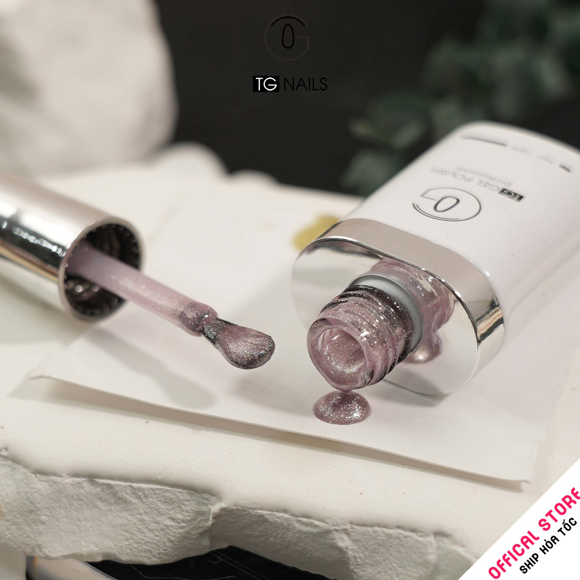 Sơn móng gel TG. Dung tích: 15ml/ lọ. Nhãn hàng TG nail._thumbnail_3