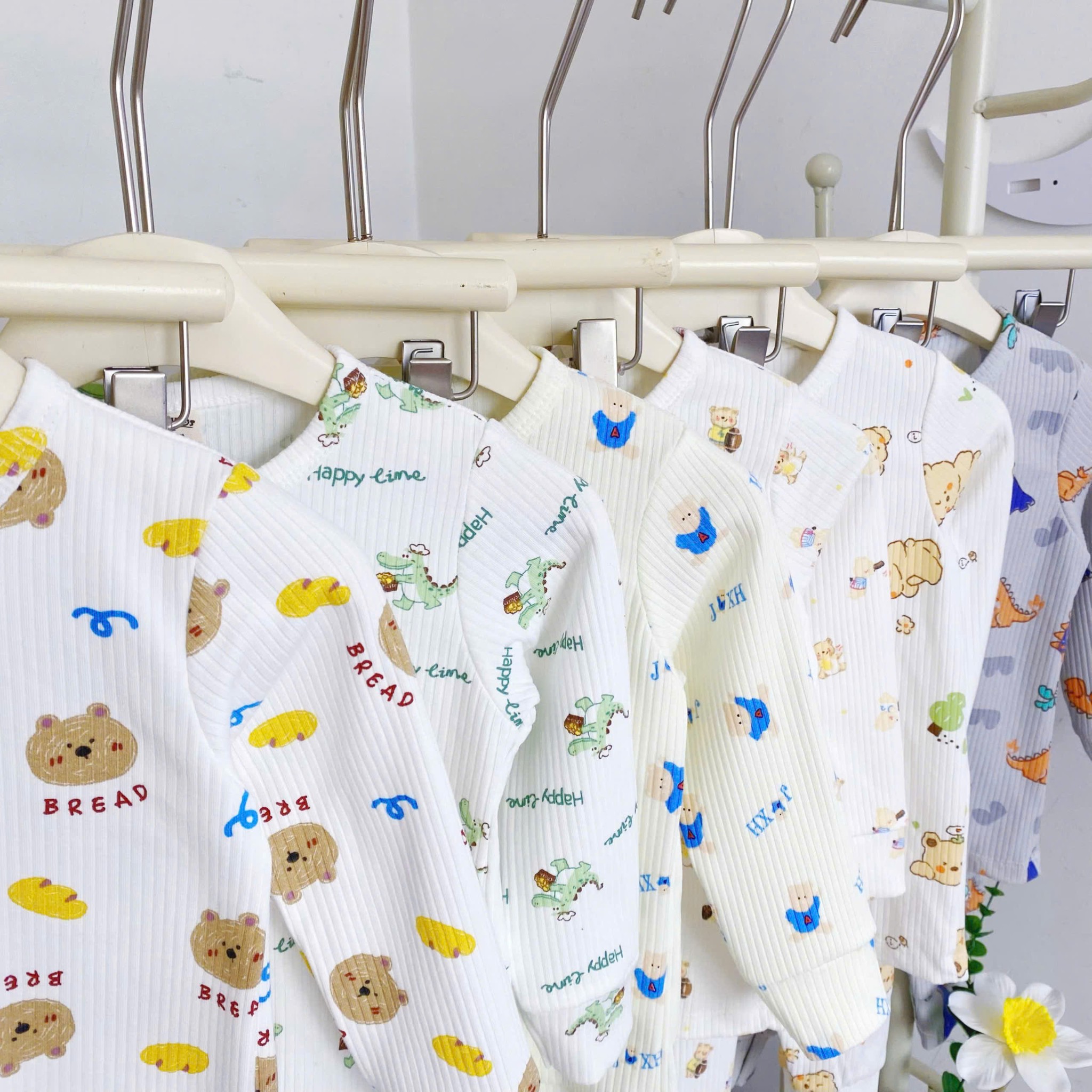 Q54 SET 3 BỘ DÀI TAY TĂM HÀN NGẪU NHIÊN - A105.51