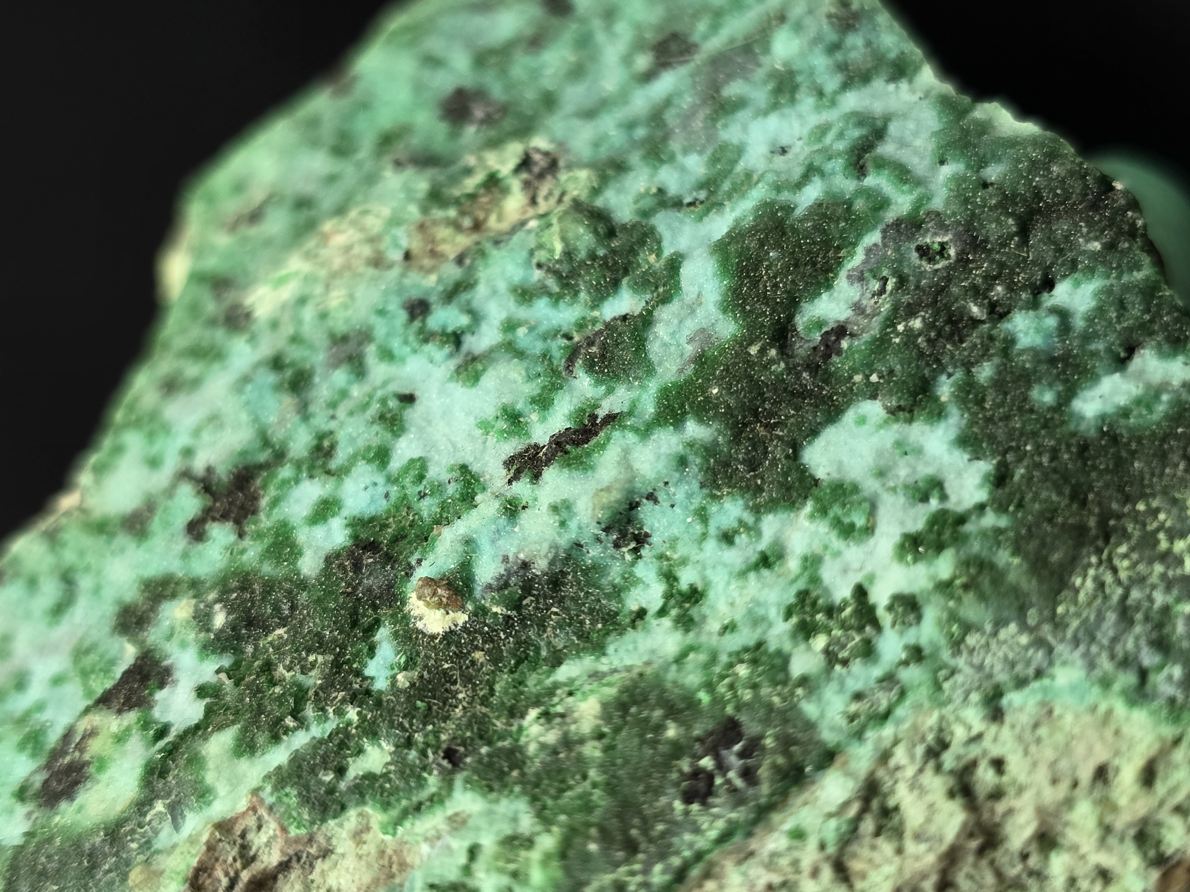 Tinh Thể Chrysocolla Cộng Sinh Thạch Anh (Sugar Chrysocolla) Và Dendritic Nhánh Cây_thumbnail_15