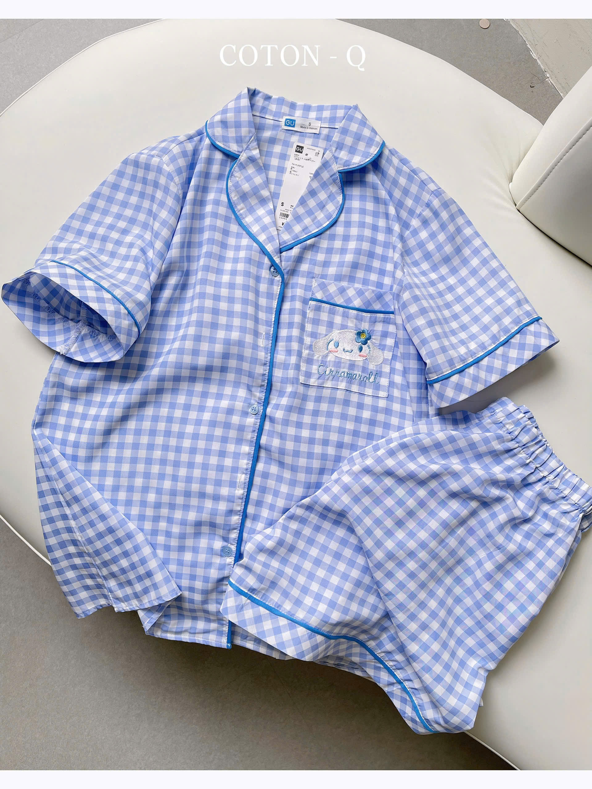 Set bộ đùi caro ( XANH TRỜI )_thumbnail_12