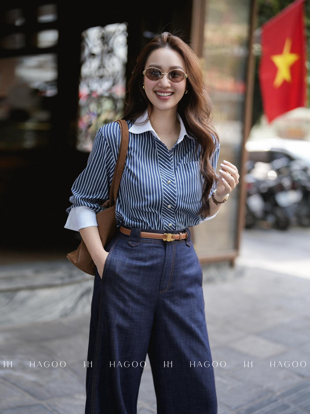 Áo sơ mi nẹp to phối trắng_thumbnail_1