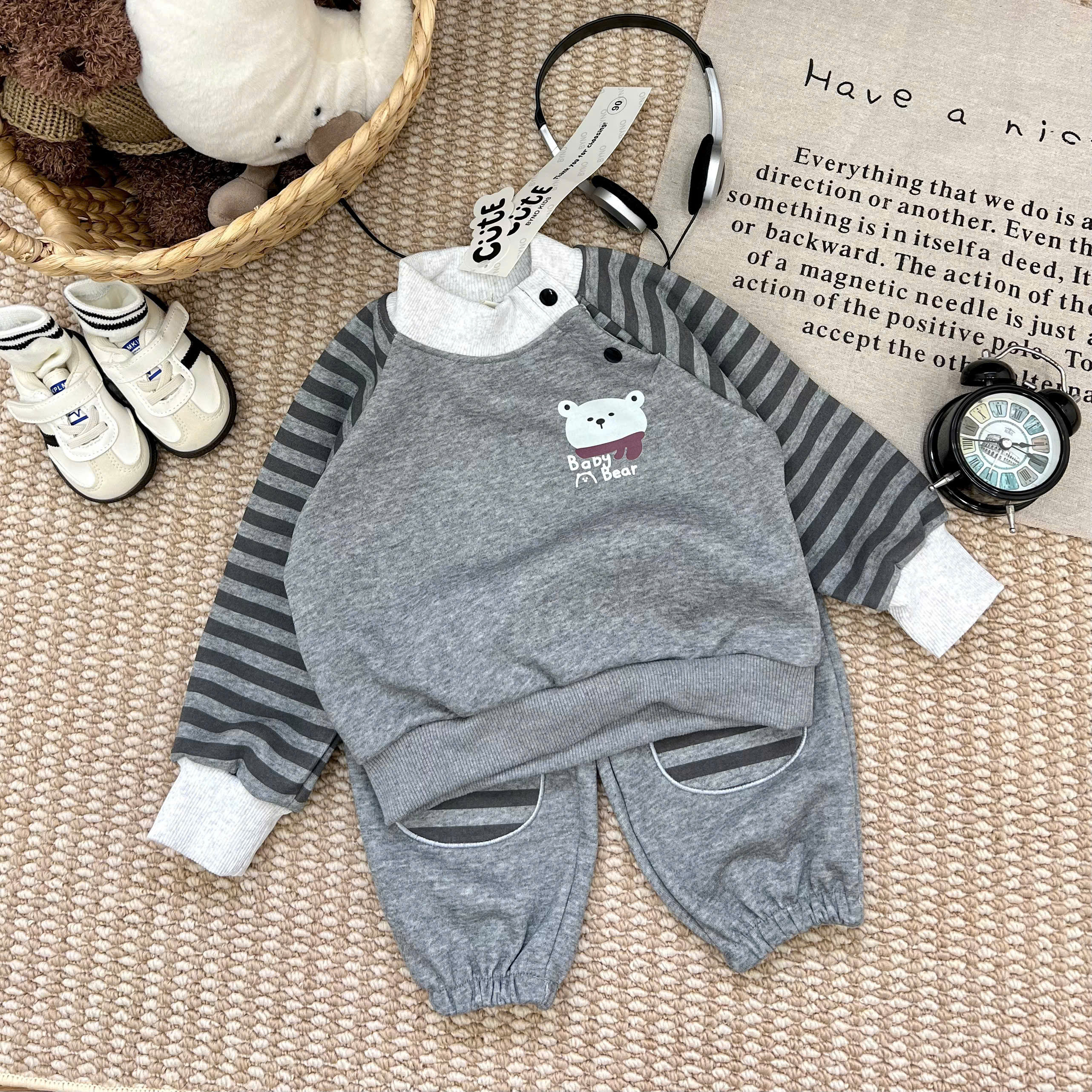 K80 BỘ NỈ KẺ KHUY 2 CÚC BABY BEAR- A210.416_thumbnail_2
