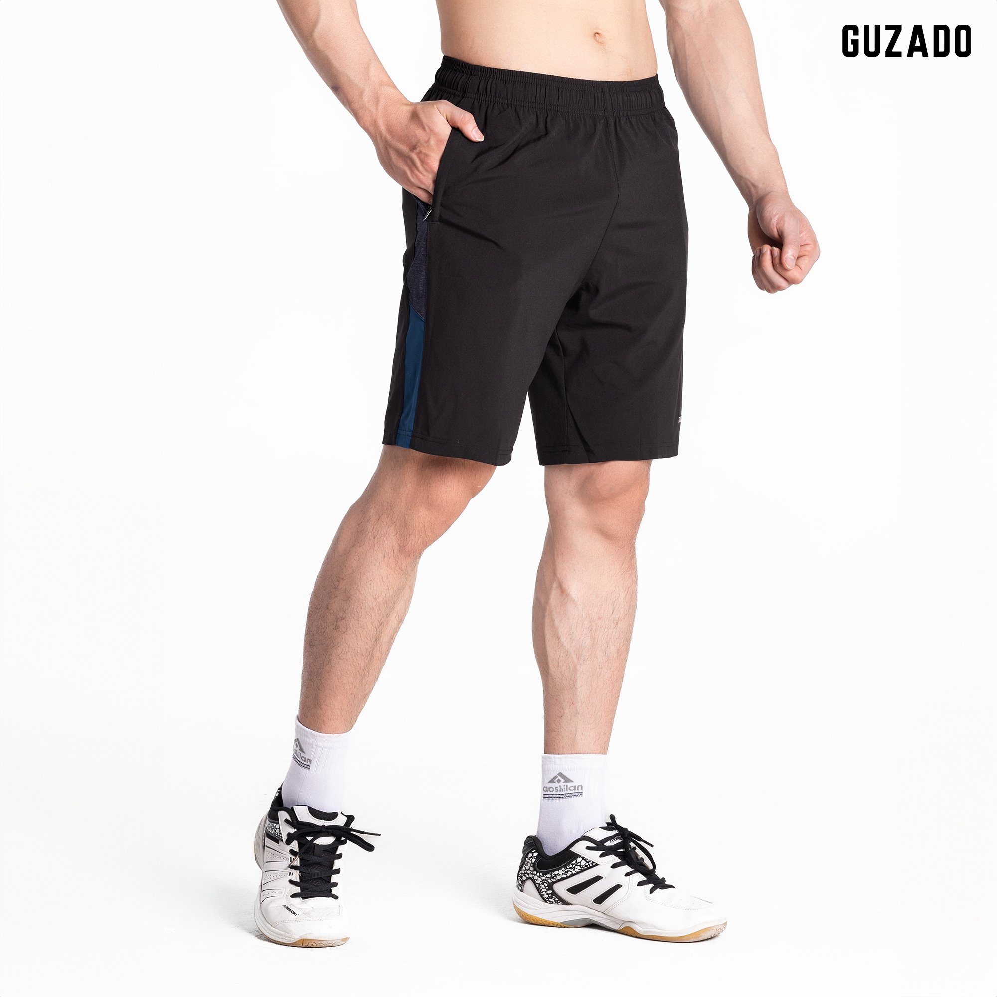Quần Short GUZADO Thiết Kế Trẻ Trung Năng Động Menswear GSR09