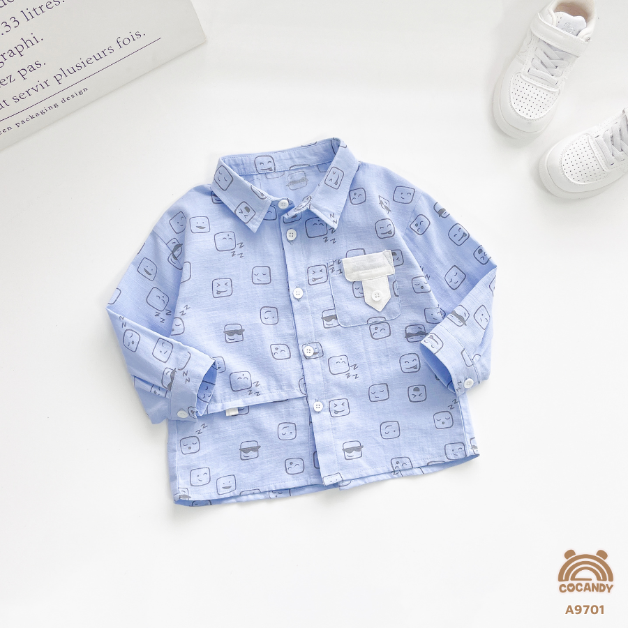 Áo dài XANH sơ mi họa tiết icon_thumbnail_7