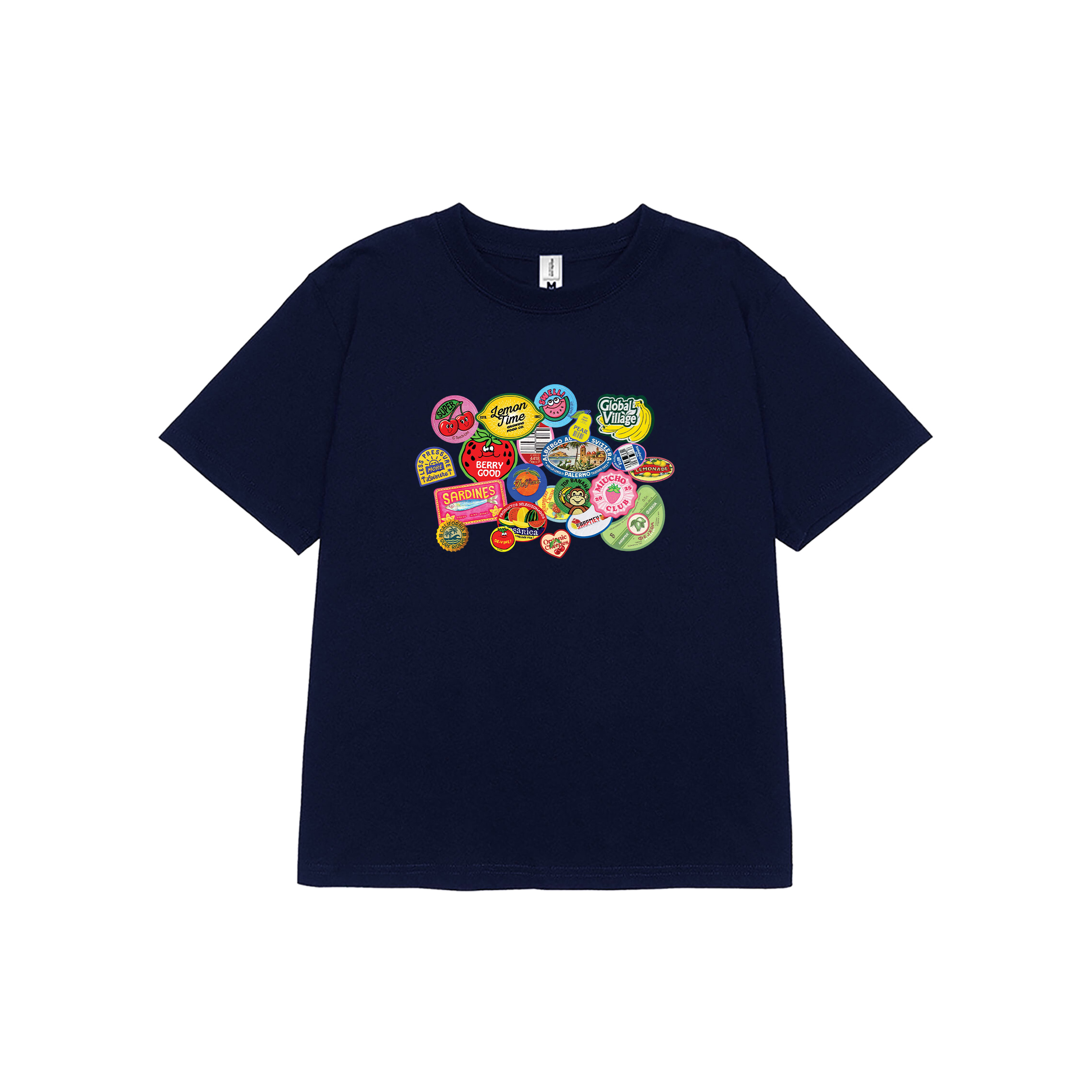 Áo baby tee ôm body hè biển 2160 Miucho cổ tròn vải cotton 4c thoáng mát in mix_thumbnail_9