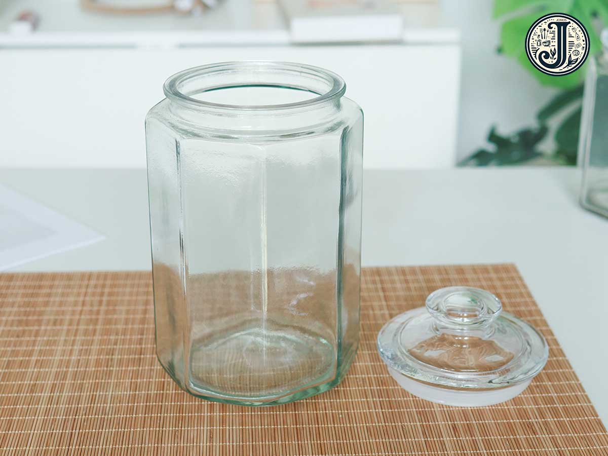 Hũ thủy tinh bát giác đựng hạt, cà phê, bánh kẹo_thumbnail_12