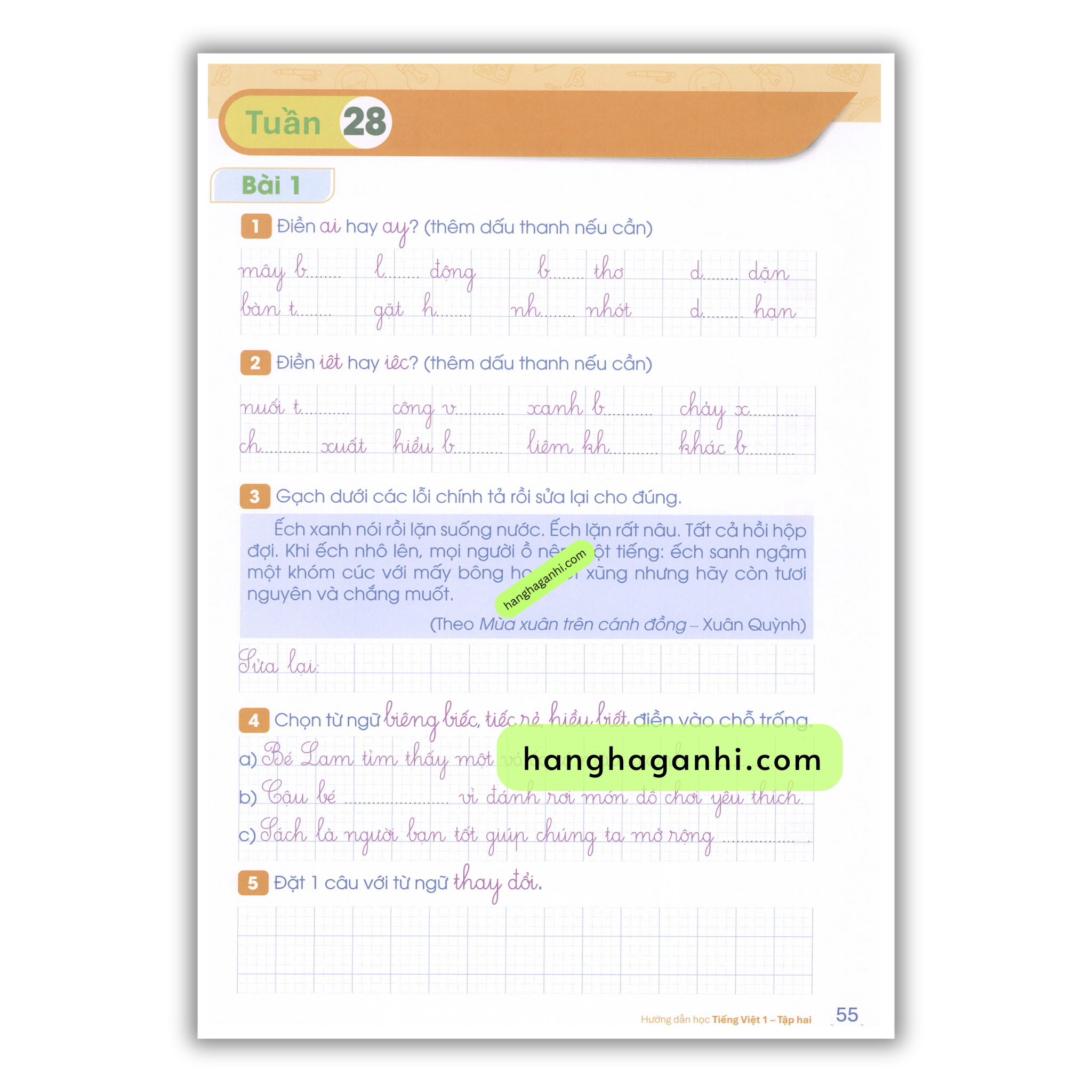 Sách Archimedes lớp 1 Tiếng Việt tập 2 năm 2025_thumbnail_11