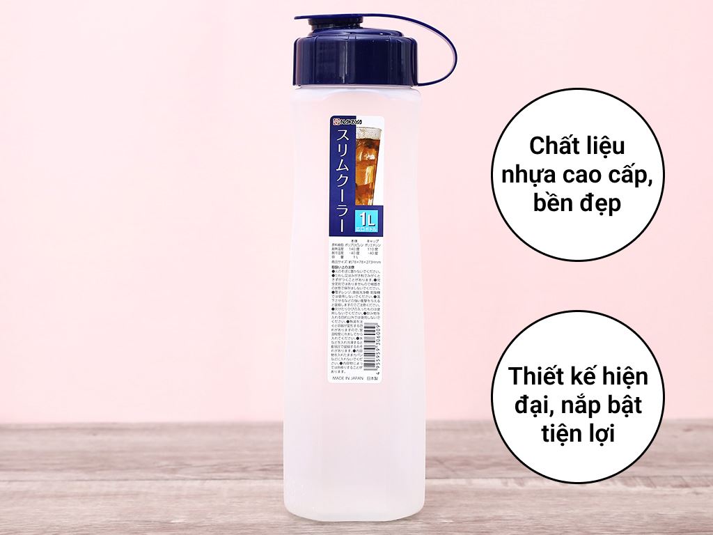 SET 2 Bình đựng nước 1L Nakaya_thumbnail_1