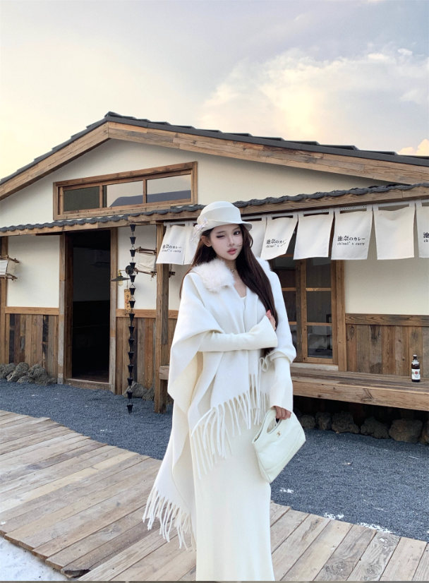 Set Len + choàng 3 Màu