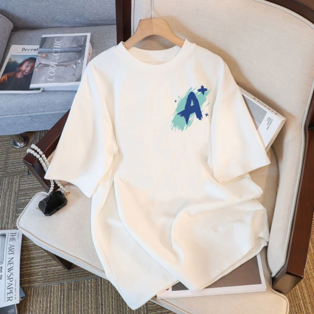 [Form rộng] Áo thun nữ Loza màu trắng nhiều mẫu hình - LOZA G0256_thumbnail_3