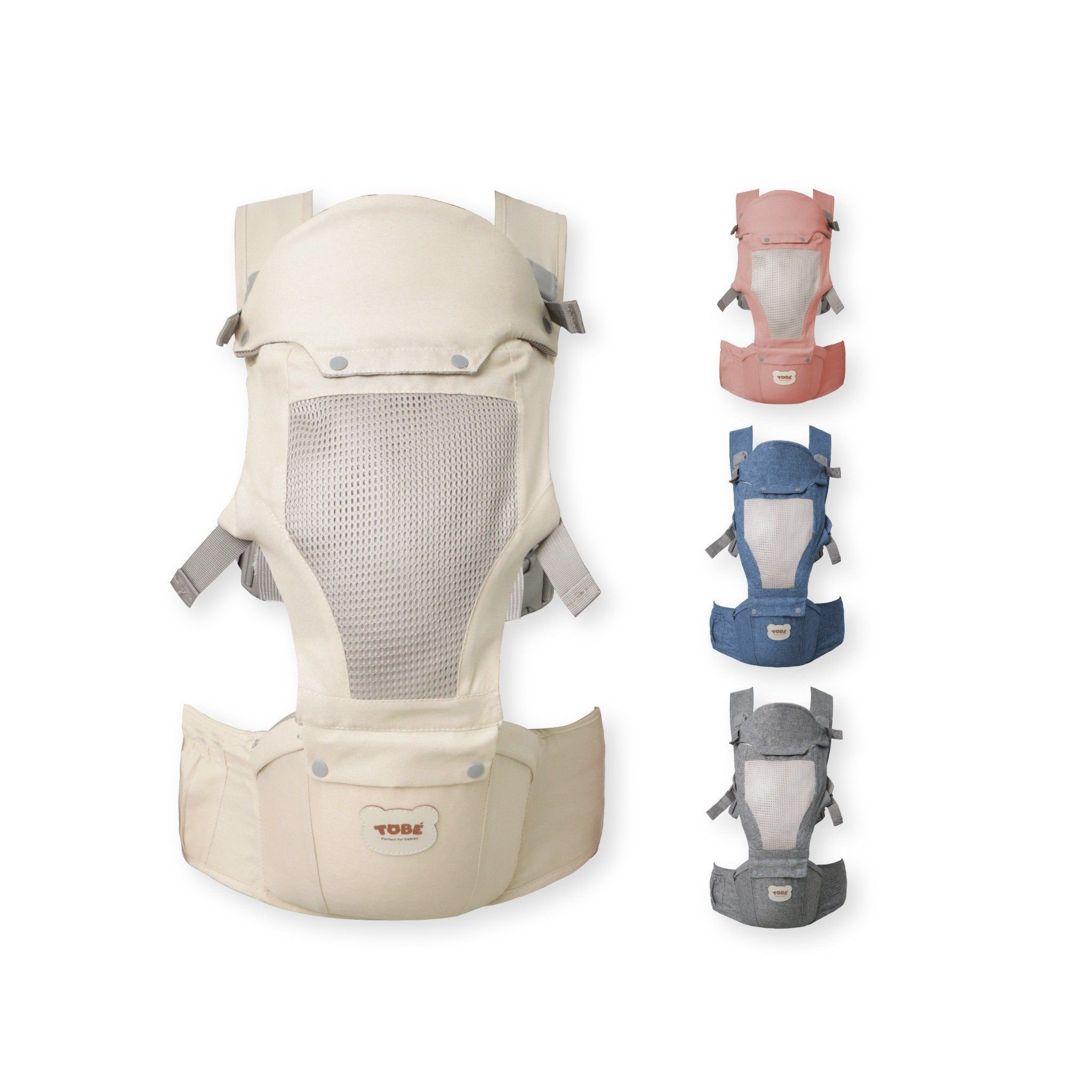 Địu trợ lực đỡ cổ Misaa Blue, Be_thumbnail_4