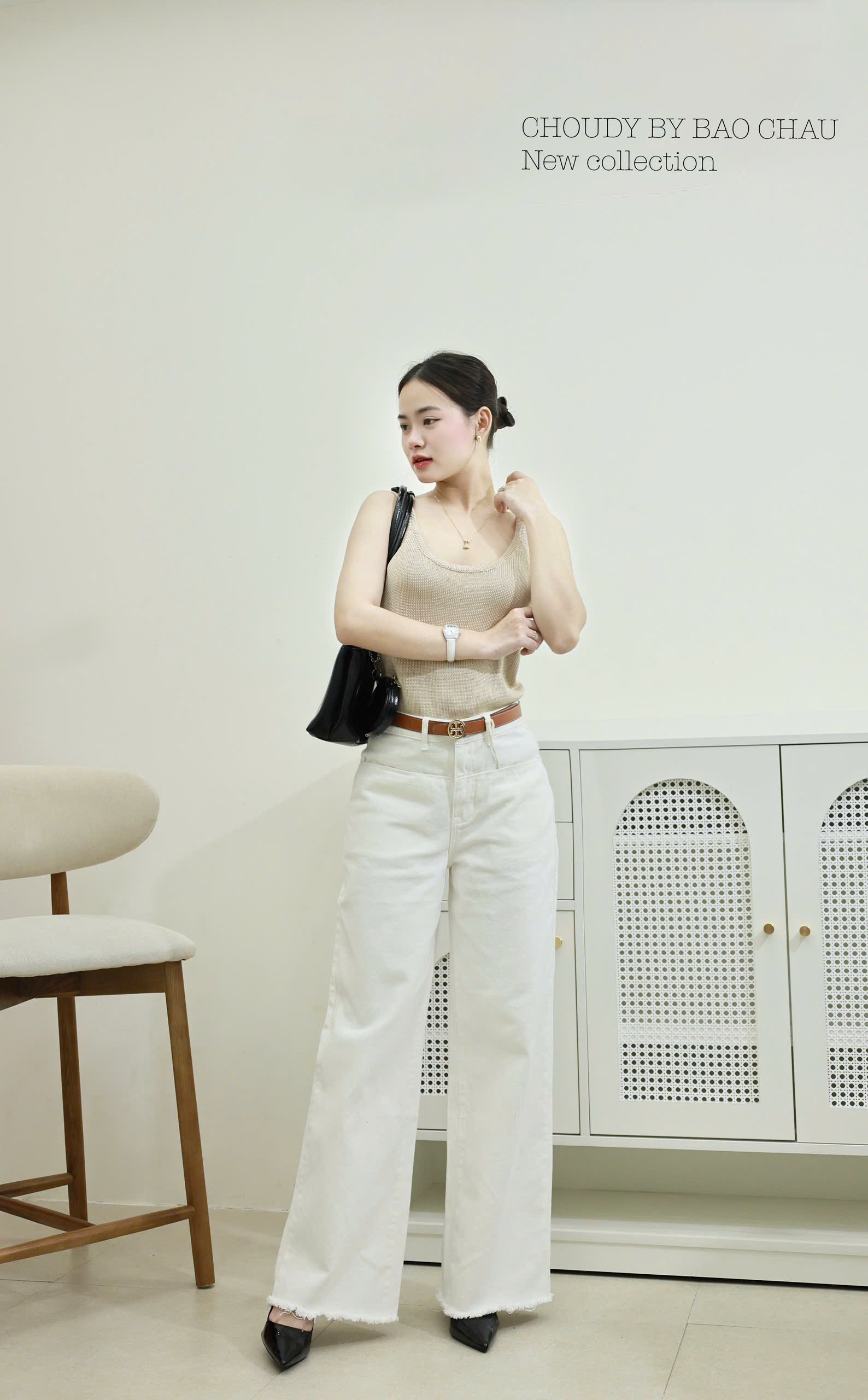 U71 QUẦN JEAN SUÔNG TRẮNG