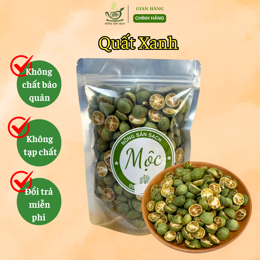 Quất xanh sấy khô 500Gram