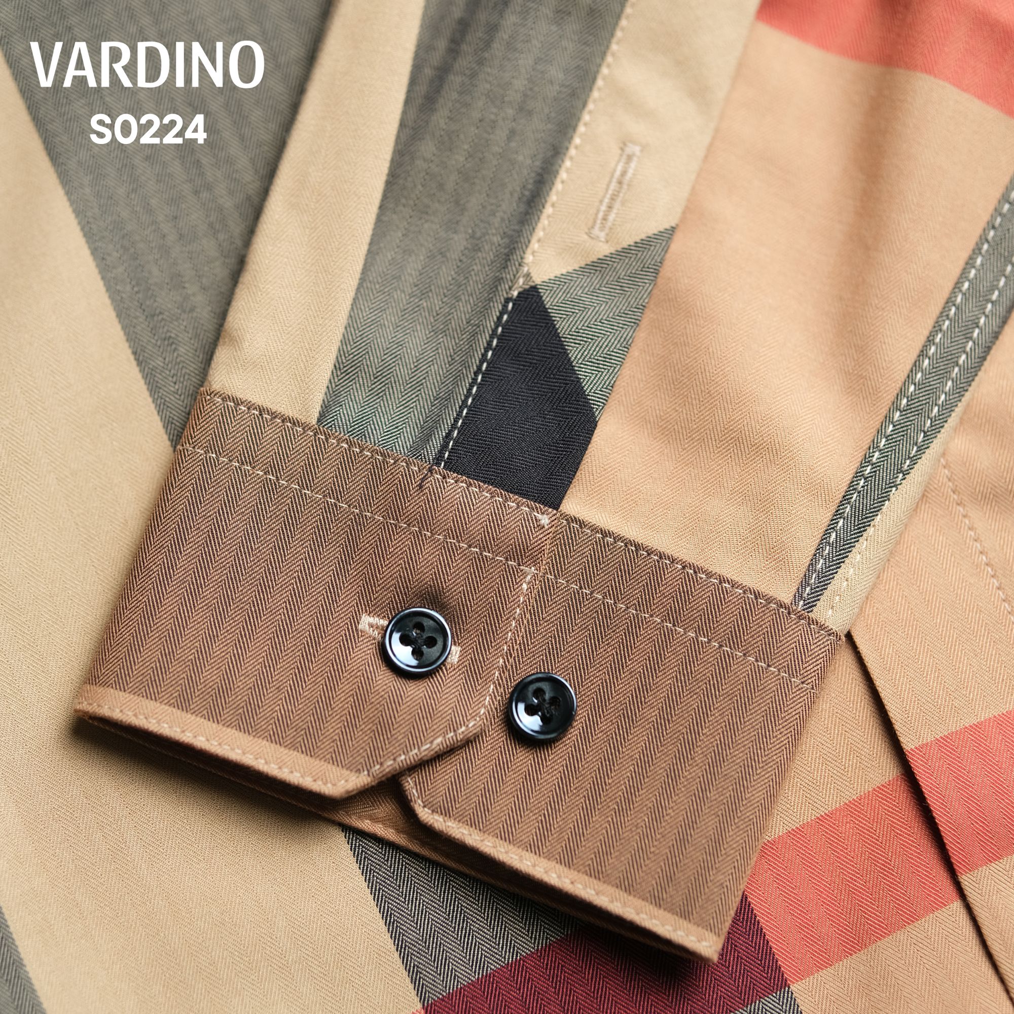 Áo sơ mi kẻ dài tay Vardino S0224_thumbnail_9