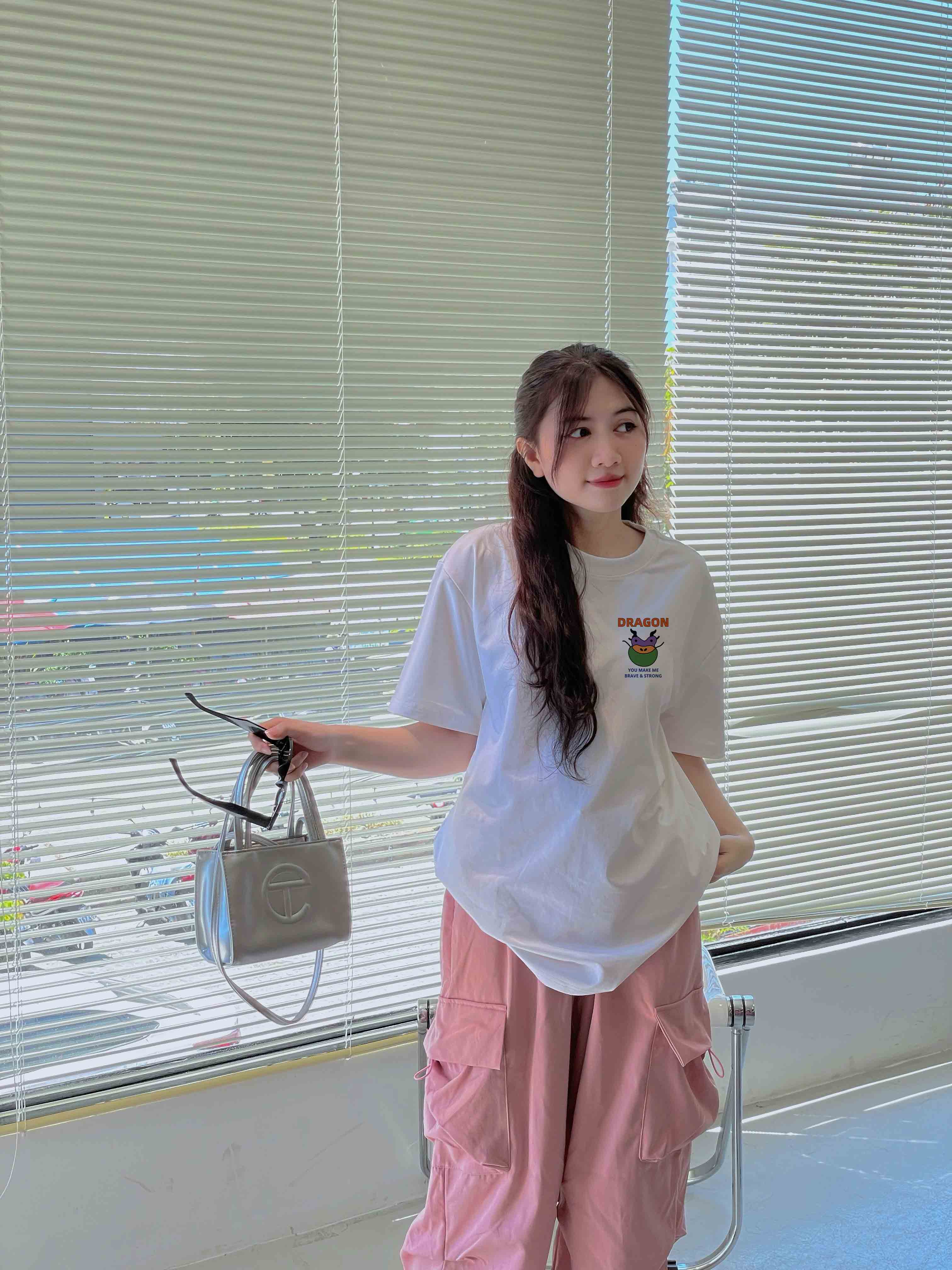 Áo thun Tết form rộng 12 con giáp tuổi Thìn ( tuổi rồng) ATD424 Miucho cotton cổ tròn in graphic_thumbnail_7