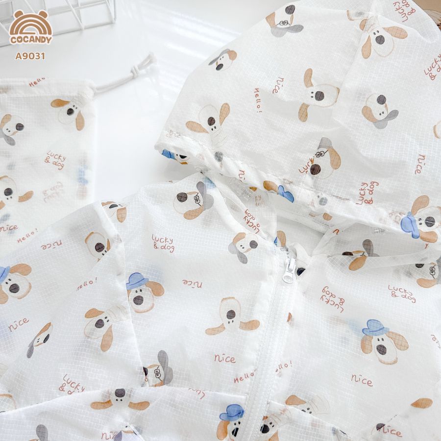 Áo khoác gió TRẮNG họa tiết snoopy_thumbnail_4