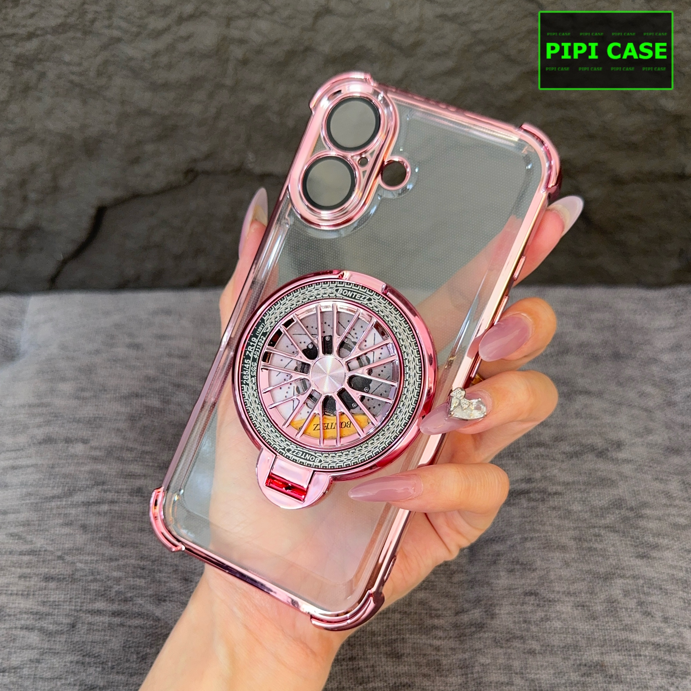Ốp Lưng iPhone 17 - AB - Hồng