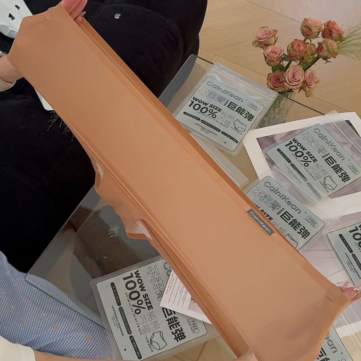 CalniKean Quần Lót Nữ Cotton Hàn Mềm Mại Thoáng Khí Set 5 Màu CQ01_thumbnail_4