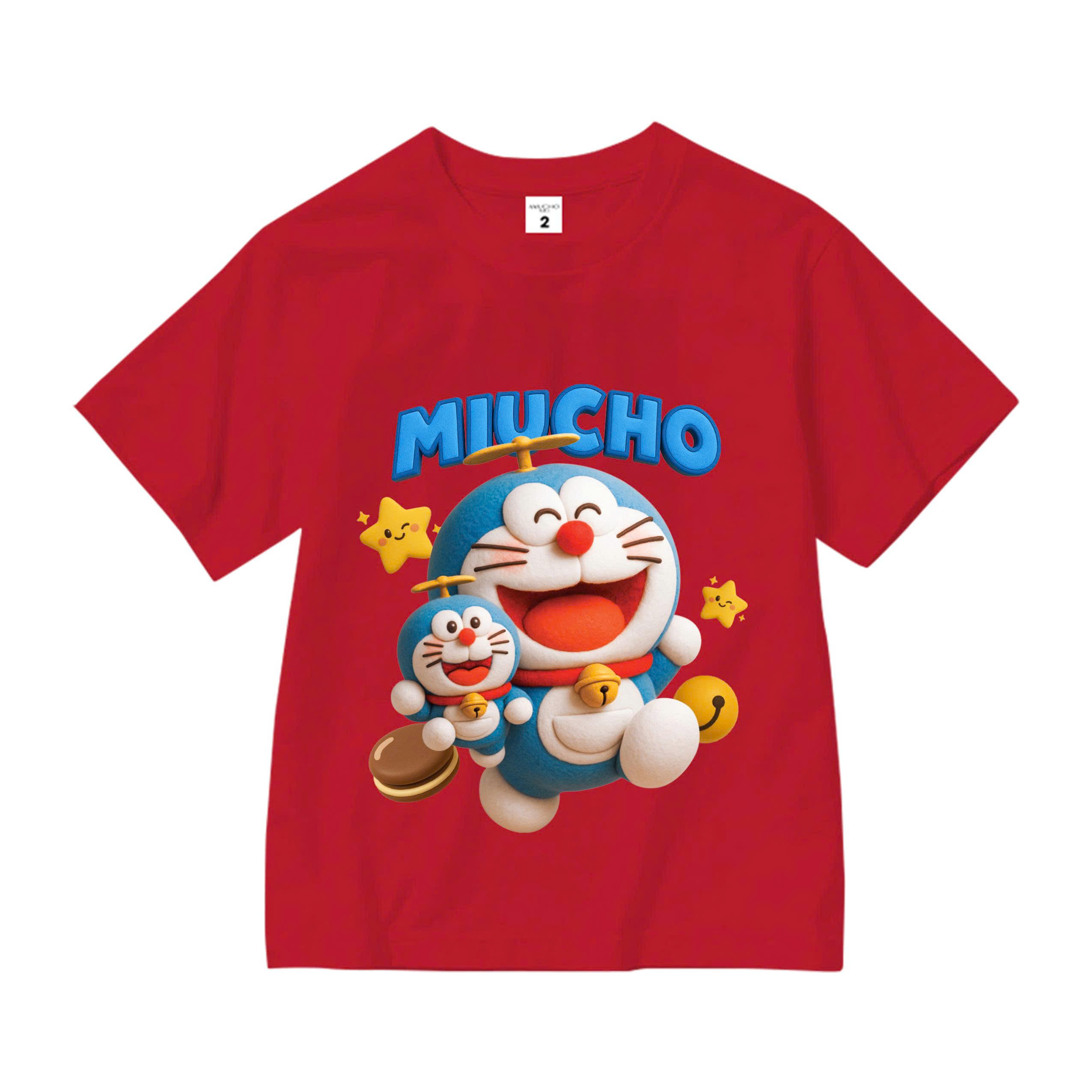 Áo thun cho bé form ôm dáng ngắn cổ tròn AED2324 Miucho Kid vải cotton thoáng mát in artwork_thumbnail_10