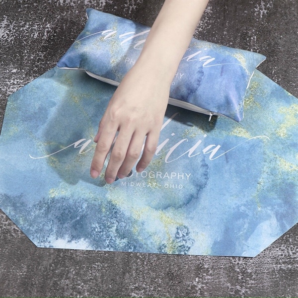 Gối kê tay làm nail , làm móng bằng da
