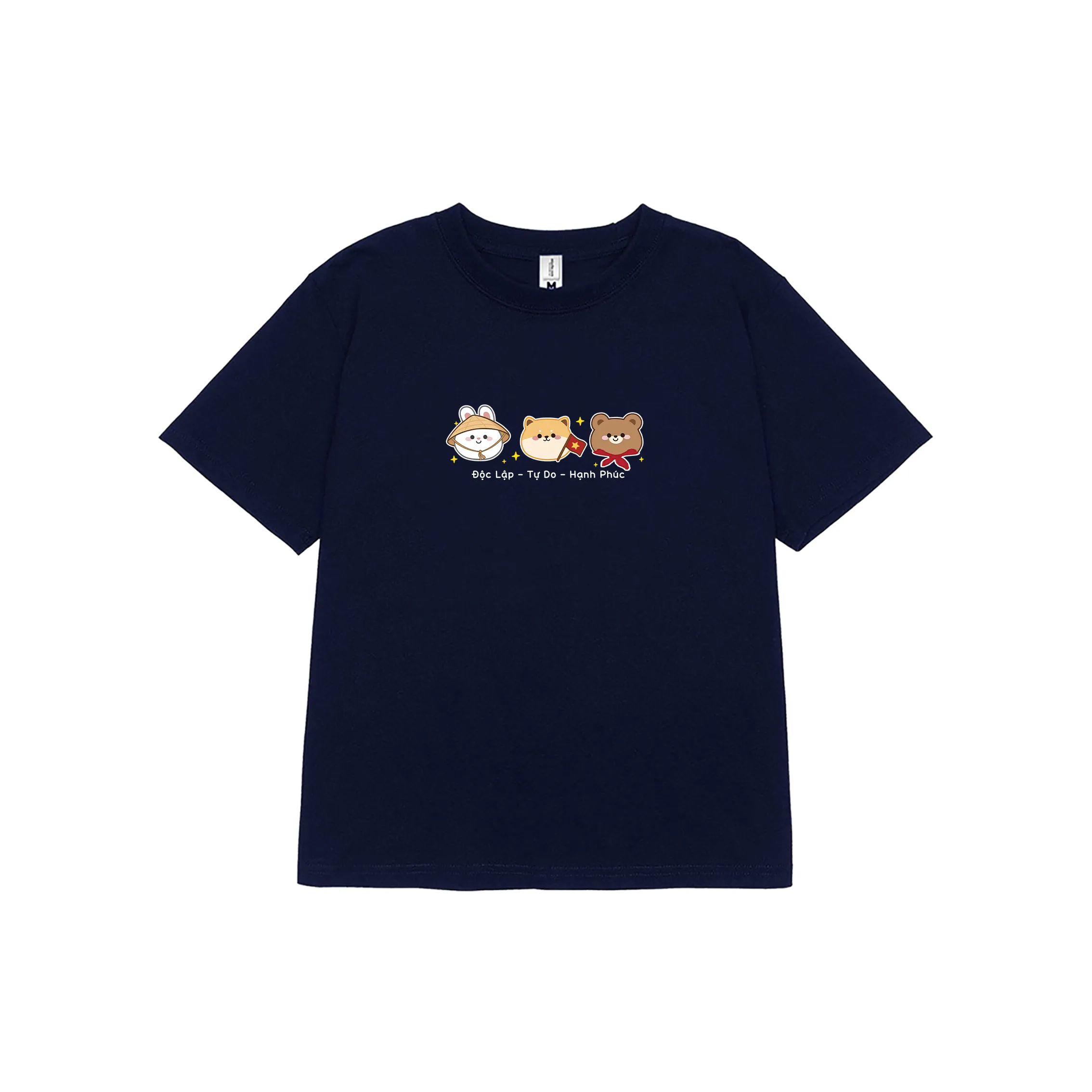 Áo baby tee Độc Lập Tự Do Hạnh Phúc 2521 Miucho vải cotton thoáng mát in mix_thumbnail_10