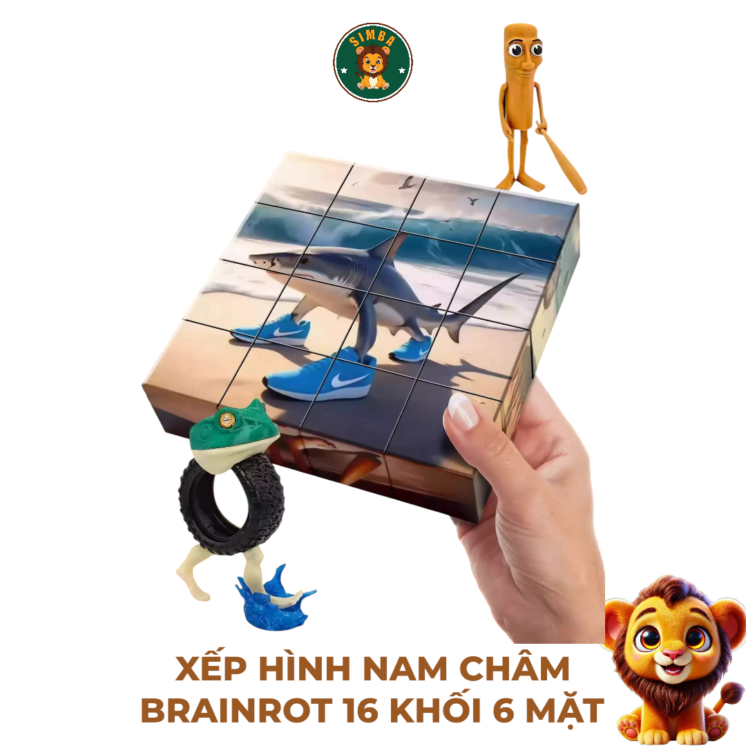 Xếp Hình Nam Châm 16 Khối Simba Shop Đồ Chơi Phát Sáng Tạo Tư Duy Logic Vận Động Cho Bé_thumbnail_0